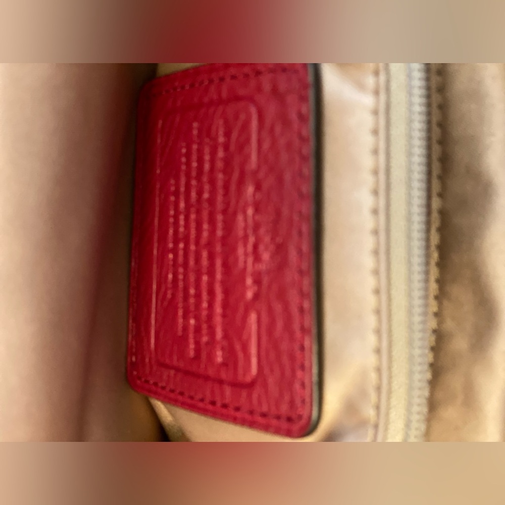 Coach large leather duffle bag - Picture 3 of 7